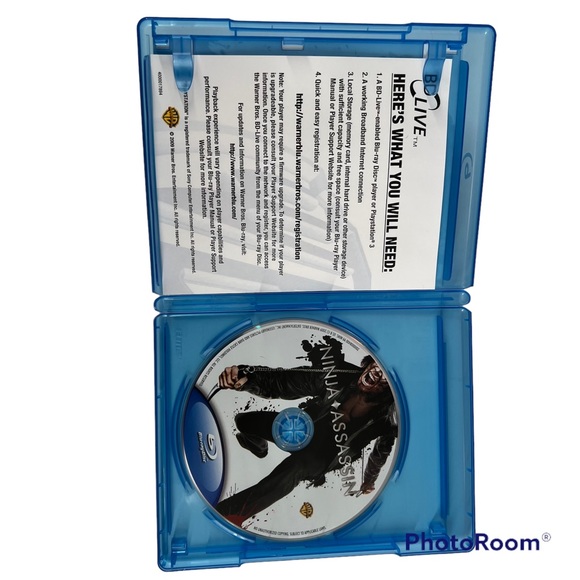 Ninja Assassin (Blu-ray/DVD, 2010, 2-Disc Set) Rated R 2009 Warner Bros High Def - Picture 2 of 4